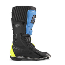 Load image into Gallery viewer, Gaerne GXJ Boot Black/Blue/Fluorescent Yellow Size - Youth 7 Gaerne
