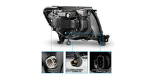 Load image into Gallery viewer, Raxiom 05-11 Toyota Tacoma Axial Series Switchback Proj Headlights- Chrome- Clear Lens | TT23362
