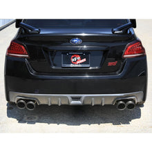 Load image into Gallery viewer, aFe Subaru WRX/STi 15-21 H4-2.0/2.5L Takeda 3in to 2-1/2in Stainless Cat-Back Exhaust Crbn Fiber Tip
