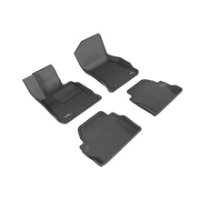 Load image into Gallery viewer, 3D MAXpider 2014-2020 BMW 4 Series F32 Kagu 1st &amp; 2nd Row Floormats - Black
