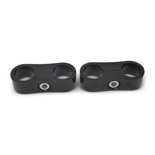 Load image into Gallery viewer, Russell Hose Separator For -10 Braided Hose - Black Anodize (2 Pack) Russell
