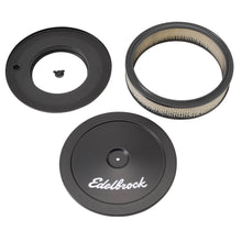 Load image into Gallery viewer, Edelbrock Air Cleaners Edelbrock PRO-FLO BLACK 10" ROUND AIR CLEANER 1203

