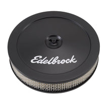 Load image into Gallery viewer, Edelbrock Air Cleaners Edelbrock PRO-FLO BLACK 10" ROUND AIR CLEANER 1203
