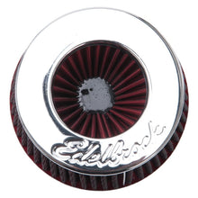 Load image into Gallery viewer, Edelbrock Air Filters - Universal Fit Edelbrock Air Filter Pro-Flo Series Conical 6 7In Tall Red/Chrome
