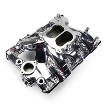 Load image into Gallery viewer, Edelbrock Engine Intake Manifold Edelbrock Performer RPM Pontiac 326-455 Intake Manifold, Chrome Plasma Finish 7156-CP
