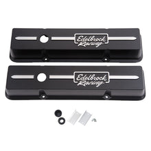 Load image into Gallery viewer, Edelbrock Engine Valve Cover Set Edelbrock Engine Valve Cover Set 41633
