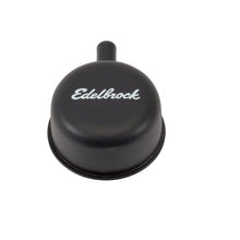 Load image into Gallery viewer, Edelbrock Valve Covers Edelbrock Round Cap w/ Nipple Black

