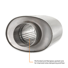Load image into Gallery viewer, Mishimoto Universal Resonator with 3in Inlet/Outlet - Brushed Resonators Mishimoto
