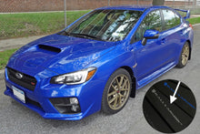 Load image into Gallery viewer, Rally Armor 15-21 Subaru WRX/STI Black UR Mud Flap w/Silver Logo Mud Flaps Rally Armor   
