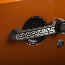 Load image into Gallery viewer, Rugged Ridge Elite Dr Hndle Insert Contrast Tread4D 07-18 Jeep Wrangler JK Rugged Ridge
