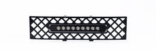Load image into Gallery viewer, Putco 11-14 Ford F-150 - EcoBoost Bumper Grille Insert - Black SS Diamond w/ 10in Luminix Light Bar Grilles Putco

