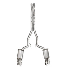 Load image into Gallery viewer, Stainless Works 2024 Mustang GT Catback Quad Tips Legend Sound X-Pipe Factory Connect Exhaust
