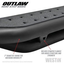 Load image into Gallery viewer, Westin 2020 Jeep Gladiator Outlaw Nerf Step Bars - Textured Black Westin
