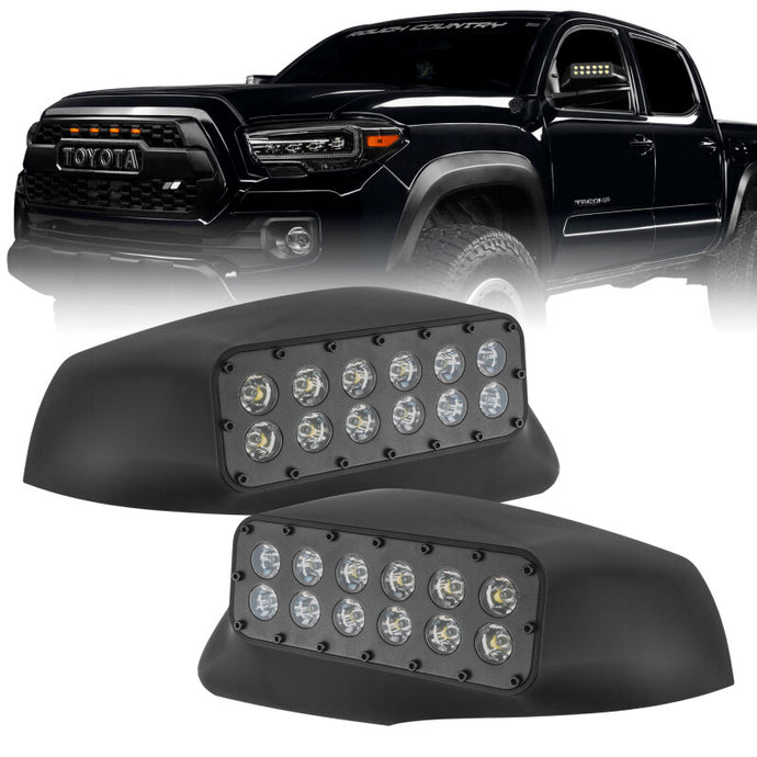 Oracle Lighting 16-23 Toyota Tacoma LED Off-Road Side Mirror Ditch Lights ORACLE Lighting