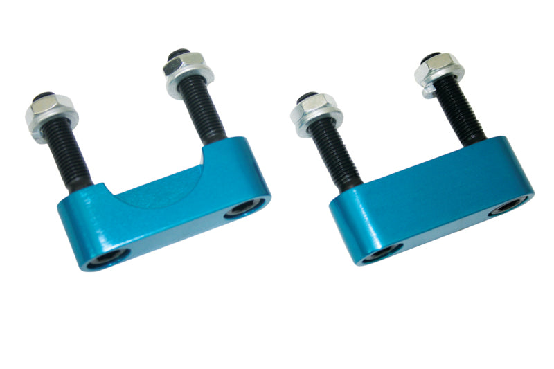 Moroso Ford (w/9in Ring Gear) U-Joint Girdle - Light Blue Anodized - Set Moroso