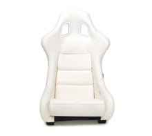 Load image into Gallery viewer, NRG FRP Bucket Seat White Vinyl Material (Large) | FRP-302WT-V
