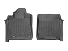 Load image into Gallery viewer, WeatherTech 12-21 Toyota Sequoia Front FloorLiner HP - Black | 444081IM
