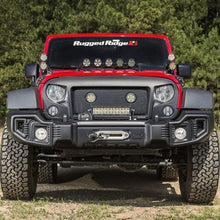 Load image into Gallery viewer, Rugged Ridge Spartacus Front Bumper Black 07-18 Jeep Wrangler Rugged Ridge
