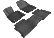 3D MAXpider 2014-2019 Mazda Mazda6 Kagu 1st & 2nd Row Floormats - Black | L1MZ04001509