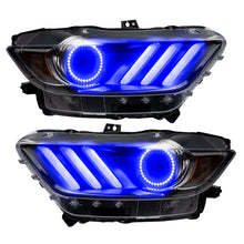 Load image into Gallery viewer, Oracle 15-17 Ford Mustang V6/GT/Shelby DRL  w/ Halo Kit - ColorSHIFT w/ BC1 Controller ORACLE Lighting
