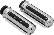 Load image into Gallery viewer, Kuryakyn Heavy Industry Grips Throttle-By-Wire Chrome Kuryakyn
