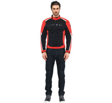 Load image into Gallery viewer, Dainese Hydraflux 2 Air D-Dry Jacket Black/Lave Red Size - 48 Jackets - Textile Dainese
