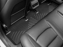 Load image into Gallery viewer, WeatherTech 2017+ Tesla Model 3 Rear FloorLiner - Black | 4412202
