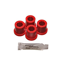 Load image into Gallery viewer, Energy Suspension Bushing Kits Energy Suspension 80-87 Toyota Pick Up Red Rear Spring Frame Shackle Bushing Kit
