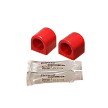 Load image into Gallery viewer, Energy Suspension Bushing Kits Energy Suspension 87-92 Toyota Supra Red 23mm Rear Sway Bar Bushing Set
