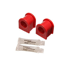 Load image into Gallery viewer, Energy Suspension Bushing Kits Energy Suspension 87-92 Toyota Supra Red 27mm Front Sway Bar Bushing Set
