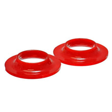 Load image into Gallery viewer, Energy Suspension Bushing Kits Energy Suspension Universal 2 1/8in ID 4 1/8in OD 13/16in H Red Coil Spring Isolators (2 per set)

