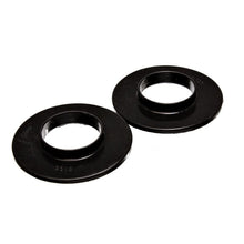 Load image into Gallery viewer, Energy Suspension Bushing Kits Energy Suspension Universal 2 3/16in ID 4 9/16in OD 5/8in H Black Coil Spring Isolators (2 per set)
