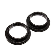 Load image into Gallery viewer, Energy Suspension Bushing Kits Energy Suspension Universal 3in ID 4 5/16in OD 1 1/8in H Black Coil Spring Isolators (2 per set)
