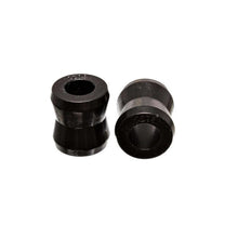 Load image into Gallery viewer, Energy Suspension Bushing Kits Energy Suspension Universal Black Shock Bushing Set - Fits Std Straight Eyes 3/4in ID x 1-1/16in OD

