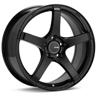 Enkei Kojin 18x8 45mm Offset 5x100 Bolt Pattern 72.6mm Bore Dia Matte Black Wheel | 476-880-8045BK