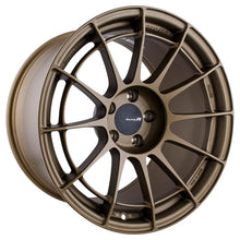 Load image into Gallery viewer, Enkei Wheels - Cast Enkei NT03RR 18x10.5 5x114.3 15mm Offset 75mm Bore Titanium Gold Wheel
