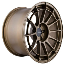 Load image into Gallery viewer, Enkei Wheels - Cast Enkei NT03RR 18x10.5 5x114.3 15mm Offset 75mm Bore Titanium Gold Wheel
