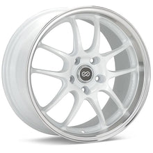 Load image into Gallery viewer, Enkei Wheels - Cast Enkei PF01SS 17x9 5x114.3 48mm Offset 75mm Bore Diameter White with Machined Lip Wheel
