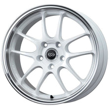 Load image into Gallery viewer, Enkei Wheels - Cast Enkei PF01SS 17x9 5x114.3 60mm Offset 75mm Bore Diameter White w/ Machined Lip Wheel
