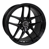 Enkei TY5 18x8.5 5x100 45mm Offset 72.6mm Bore Black Wheel | 498-885-8045BK