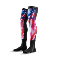Load image into Gallery viewer, EVS Footwear EVS Base Layer Fusion Sock 1776 Red/White/Blue - Large/XL
