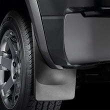 Load image into Gallery viewer, WeatherTech 17-120 Ford F-250/350/450/550 w/Fender Flares Rear Dually No Drill Mudflaps - Black WeatherTech
