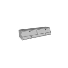 Load image into Gallery viewer, Westin/Brute Contractor TopSider 90in w/ Doors - Aluminum Westin
