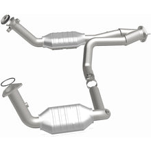 Load image into Gallery viewer, MagnaFlow Conv DF 02-06 Cadillac Escalade / 02-06 Chevy Avalanche 5.3L Dual Conv Y-Pipe Assembly 2WD
