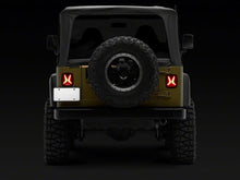 Load image into Gallery viewer, Raxiom 76-06 Jeep CJ7 Wrangler YJ &amp; TJ Gladiator LED Tail Lights- Blk Housing (Smoked Lens) Tail Lights Raxiom
