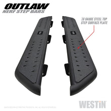 Load image into Gallery viewer, Westin 09-18 Dodge RAM 1500 Crew Cab Outlaw Nerf Step Bars Westin
