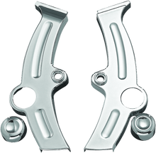 Load image into Gallery viewer, Kuryakyn Boomerang Frame Covers For 00-07 Softail Chrome Kuryakyn
