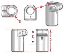 Load image into Gallery viewer, SPC Performance L RND RECVR 7/8-14 Control Arms SPC Performance
