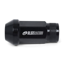 Load image into Gallery viewer, BLOX Racing Street Series Forged Lug Nuts - Black 12 x 1.25mm - Set of 16 BLOX Racing
