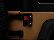 Load image into Gallery viewer, Raxiom 07-18 Jeep Wrangler JK Axial Series LED Tail Lights- Blk Housing (Clear Lens) Tail Lights Raxiom
